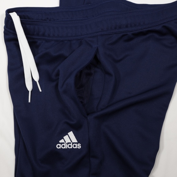 Adidas Women's Pocket Entrada 22 Training Pants Navy Blue Size S - Picture 9 of 10